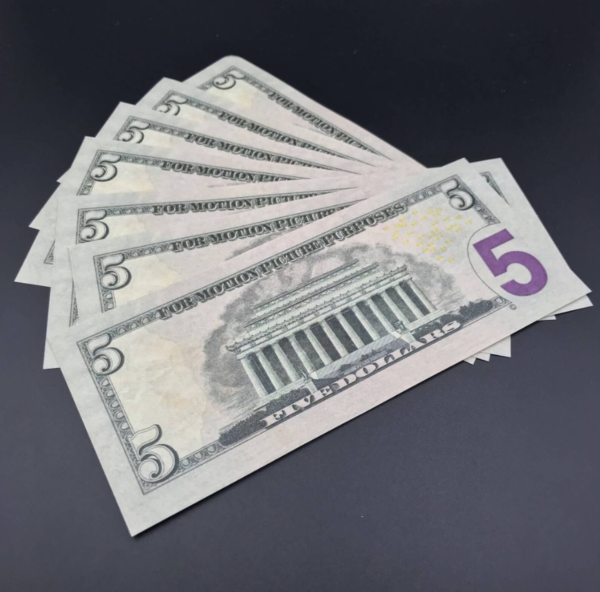 Buy USD $5 Bills Online