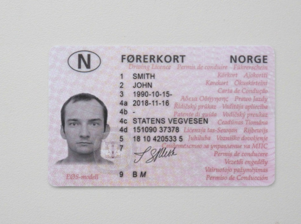 Buy Norwegian Driver Licence online