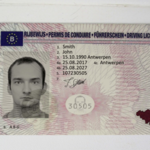 Buy Belgian Driver License Online