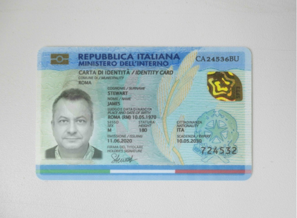 Buy Italian ID card Online