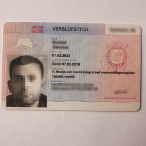 Buy Belgium Permanent Residence Card Online