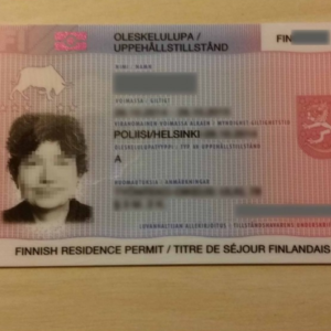 Buy Finland Permanent Residence Card Online