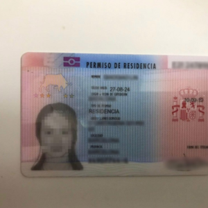 Buy Spanish Permanent Residence Card Online