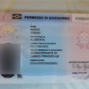 Buy Italian Permanent Residence Card Online